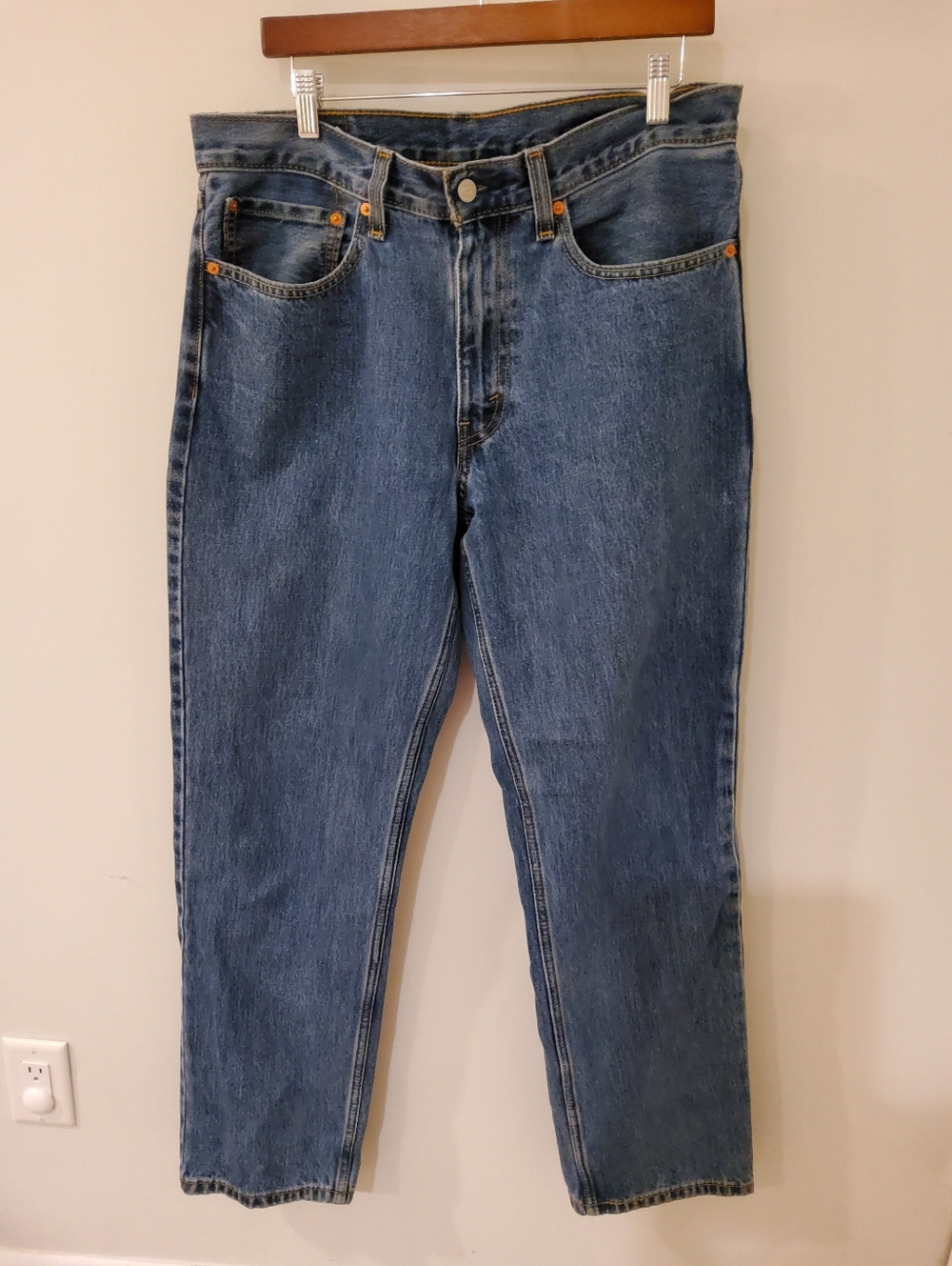 Levis 550 Relaxed Jeans Size 34w32l
